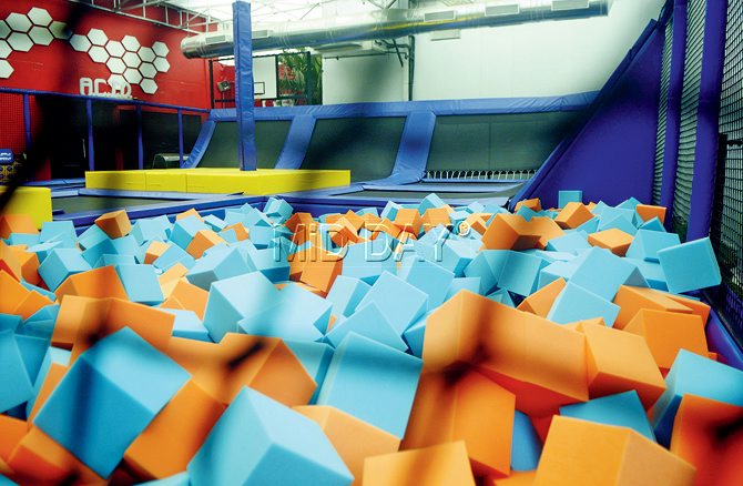 Smaaash Trampoline (Photo Credit - mid-day.com)