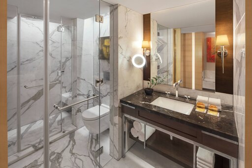 Bathroom at JW Marriott 