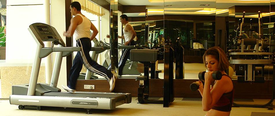 Gym at Sahara Star