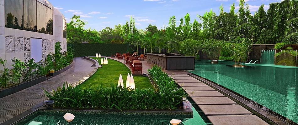 Outdoor Area at Sahara Star