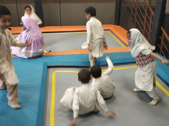 Purple Panda Trampoline (Photo Credit - purplepanda.co.in)