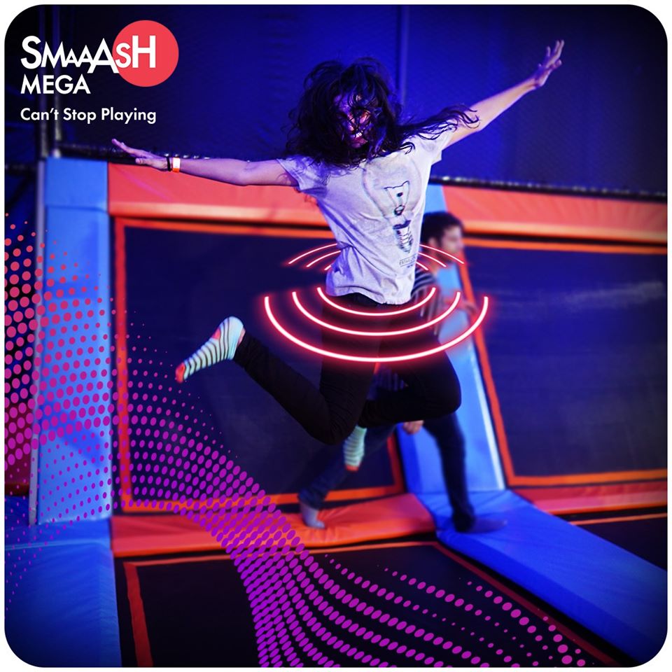 Smaaash Trampoline (Photo Credit - facebook.com/SmaaashMumbai)