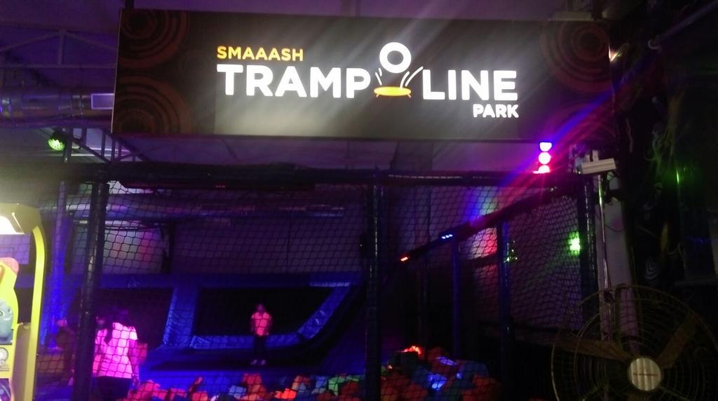 Smaaash Trampoline (Photo Credit - mid-day.com)