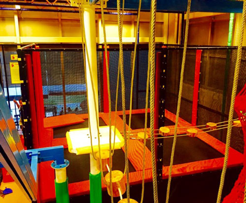 Funky Monkey Trampoline (Photo Credit - funkymonkeys.in)