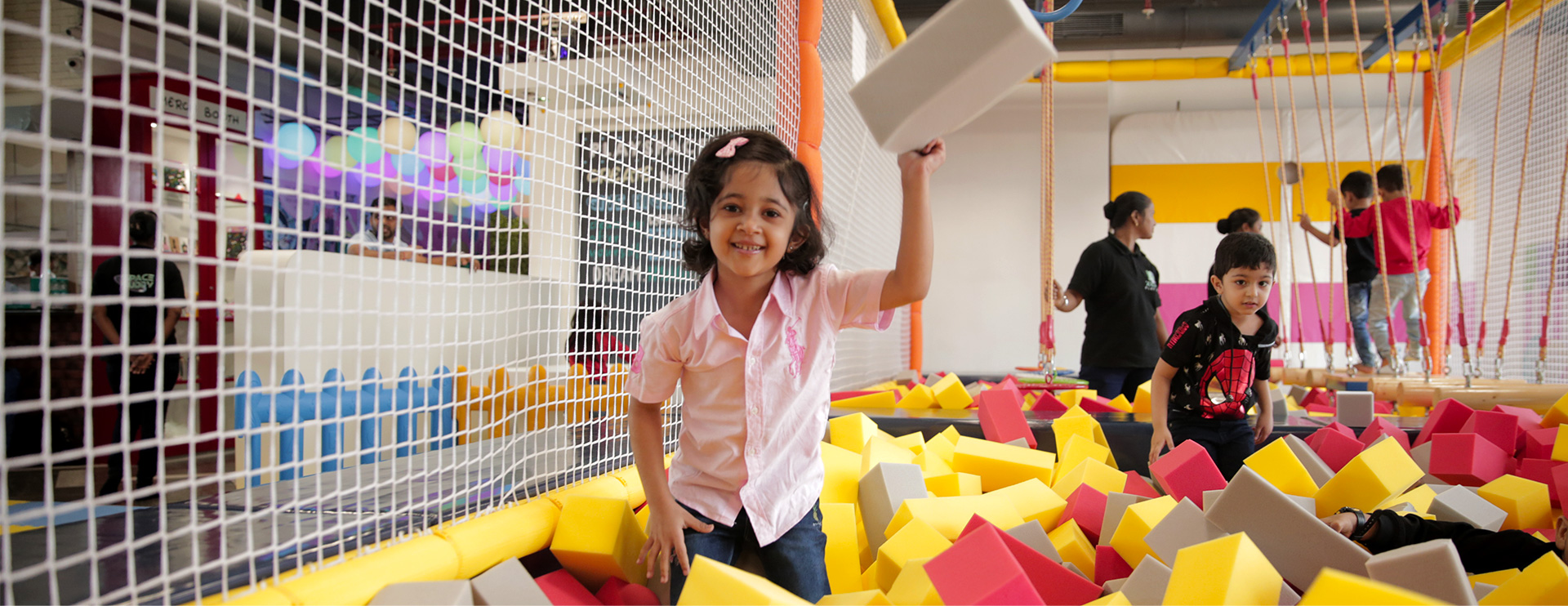 Lots of Physical Activity at Xeno's Play Space