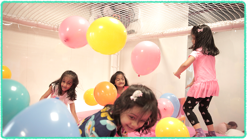 Balloon Attack at Xeno's Play Space