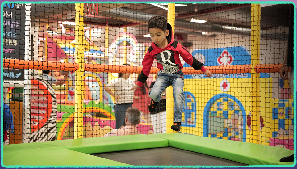 Portal Jump at Xeno's Play Space