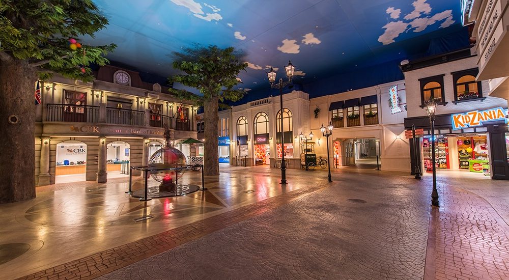 Happy at kidzania