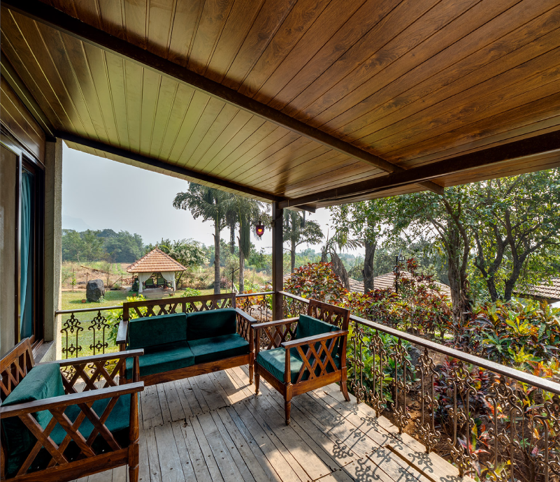 Balcony View at Malhar Machi