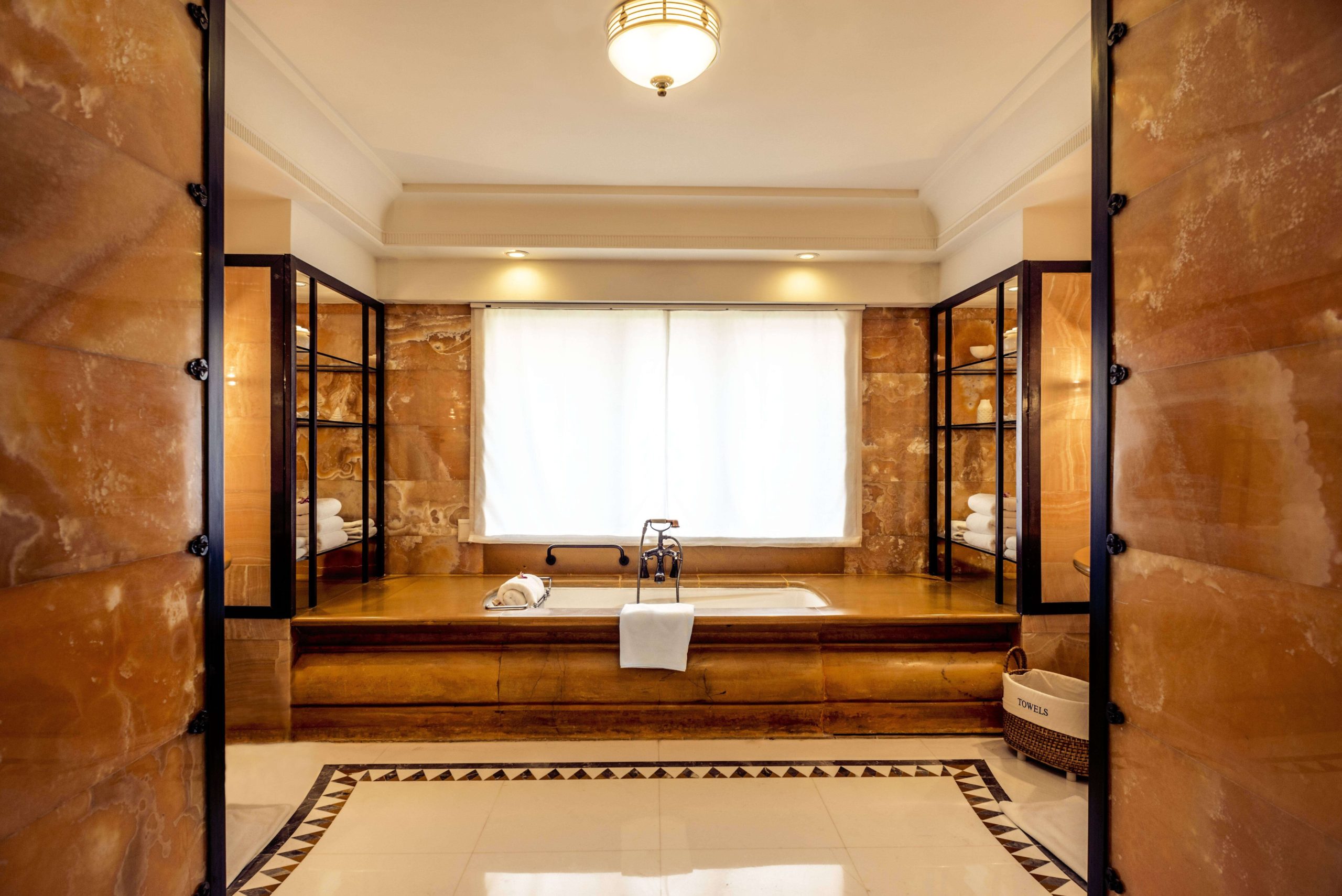 Presidential Suite Bathroom at ITC Maratha