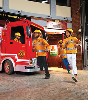 Join the Fire Department at KidZania