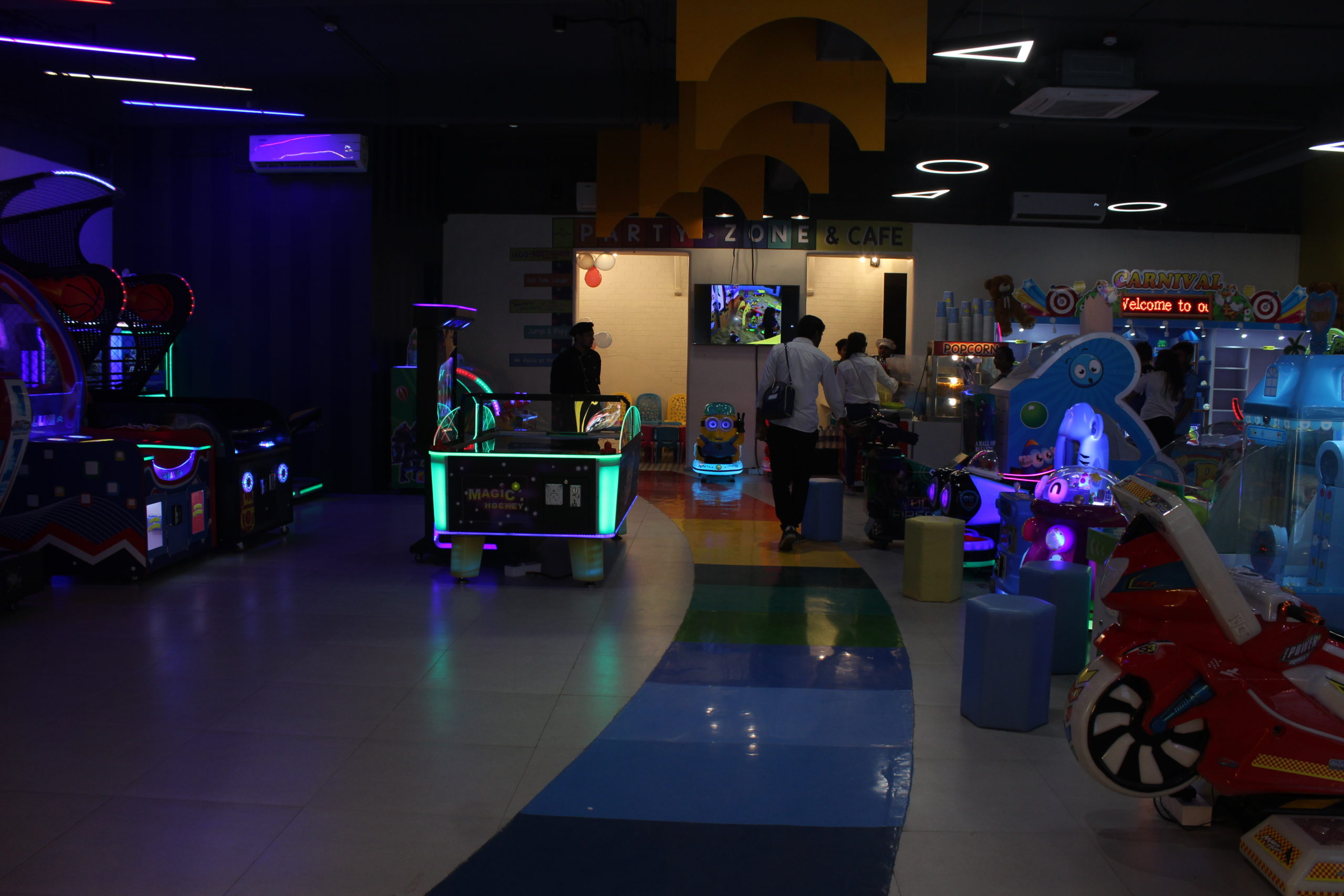 Arcade Arena at Happy Planet