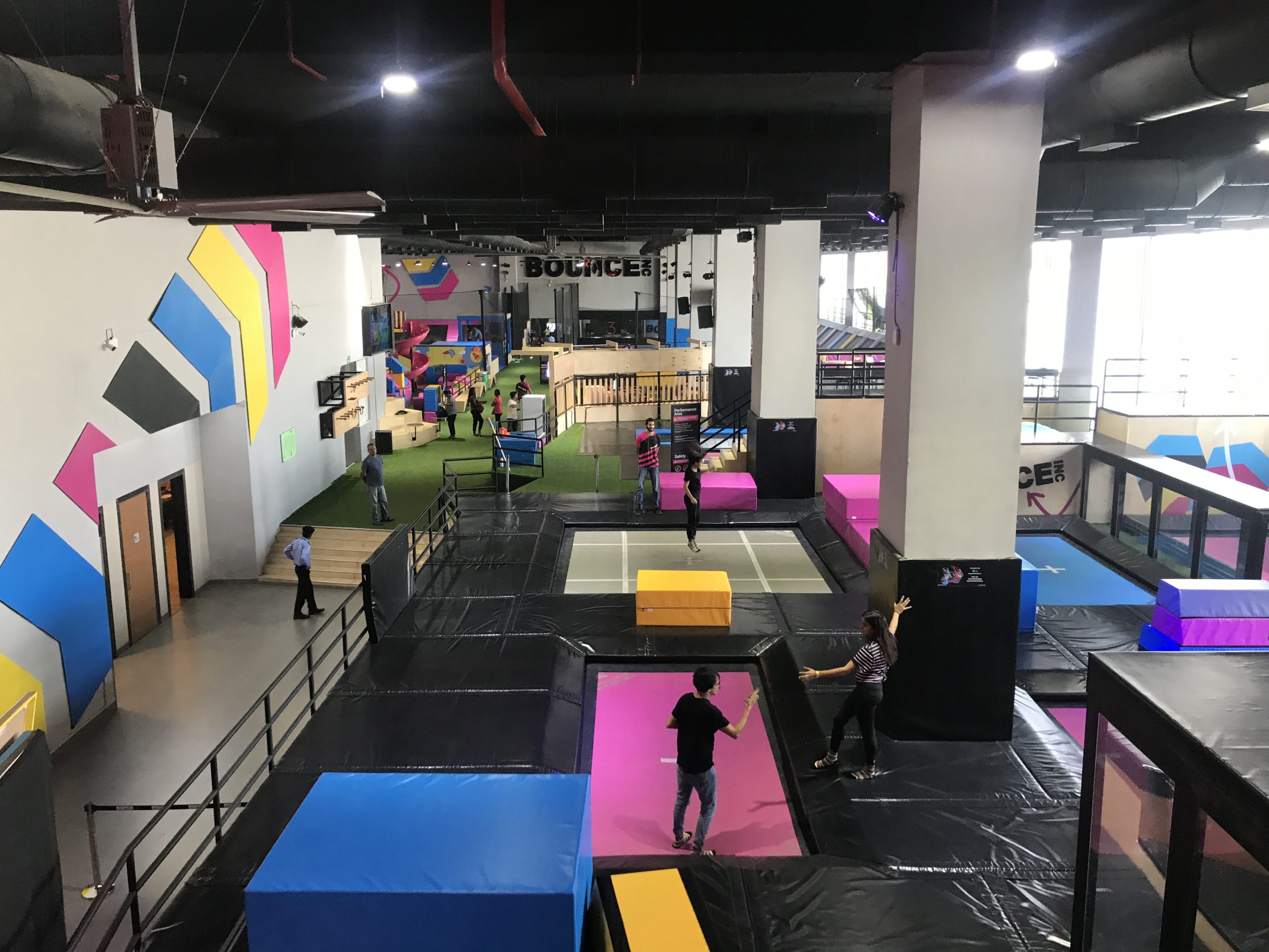 Freestyle Jumping Arena at Bounce