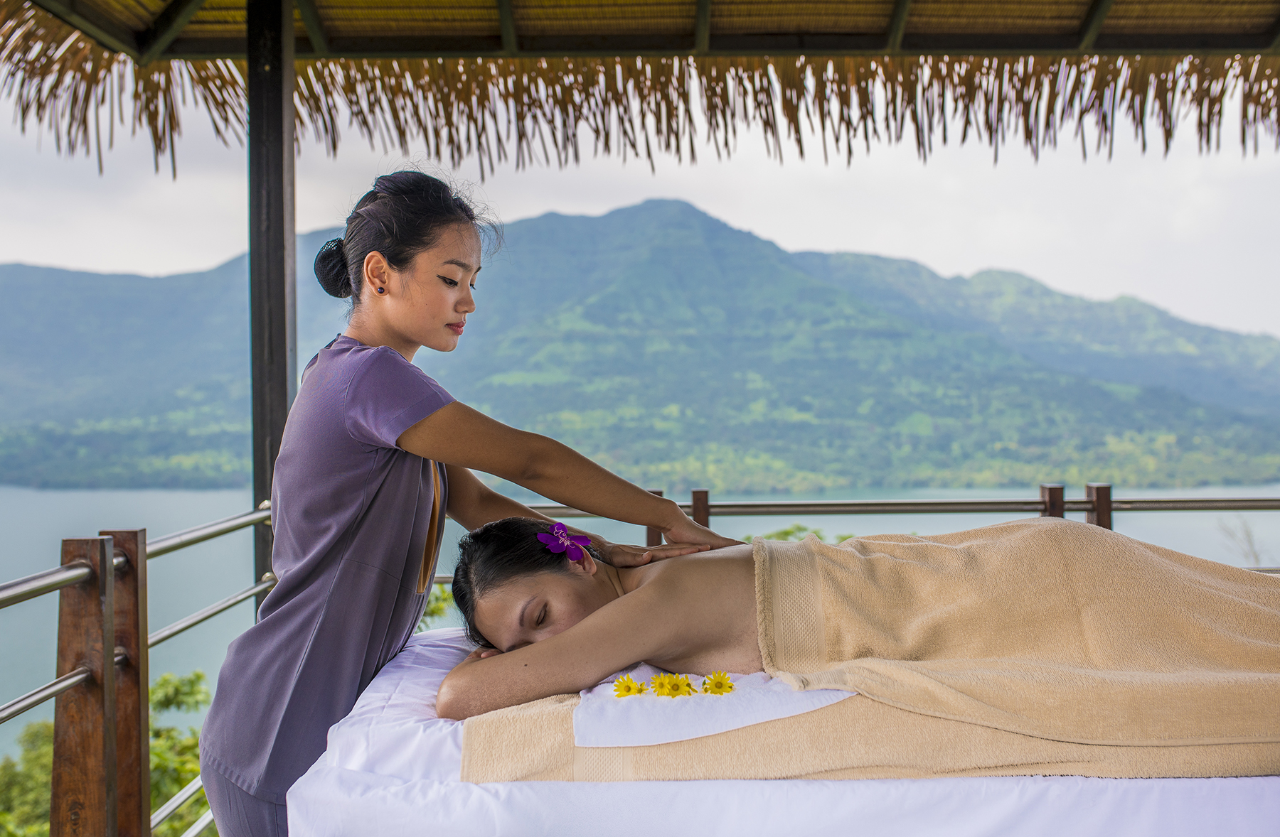 Outdoor Spa at Atmantan