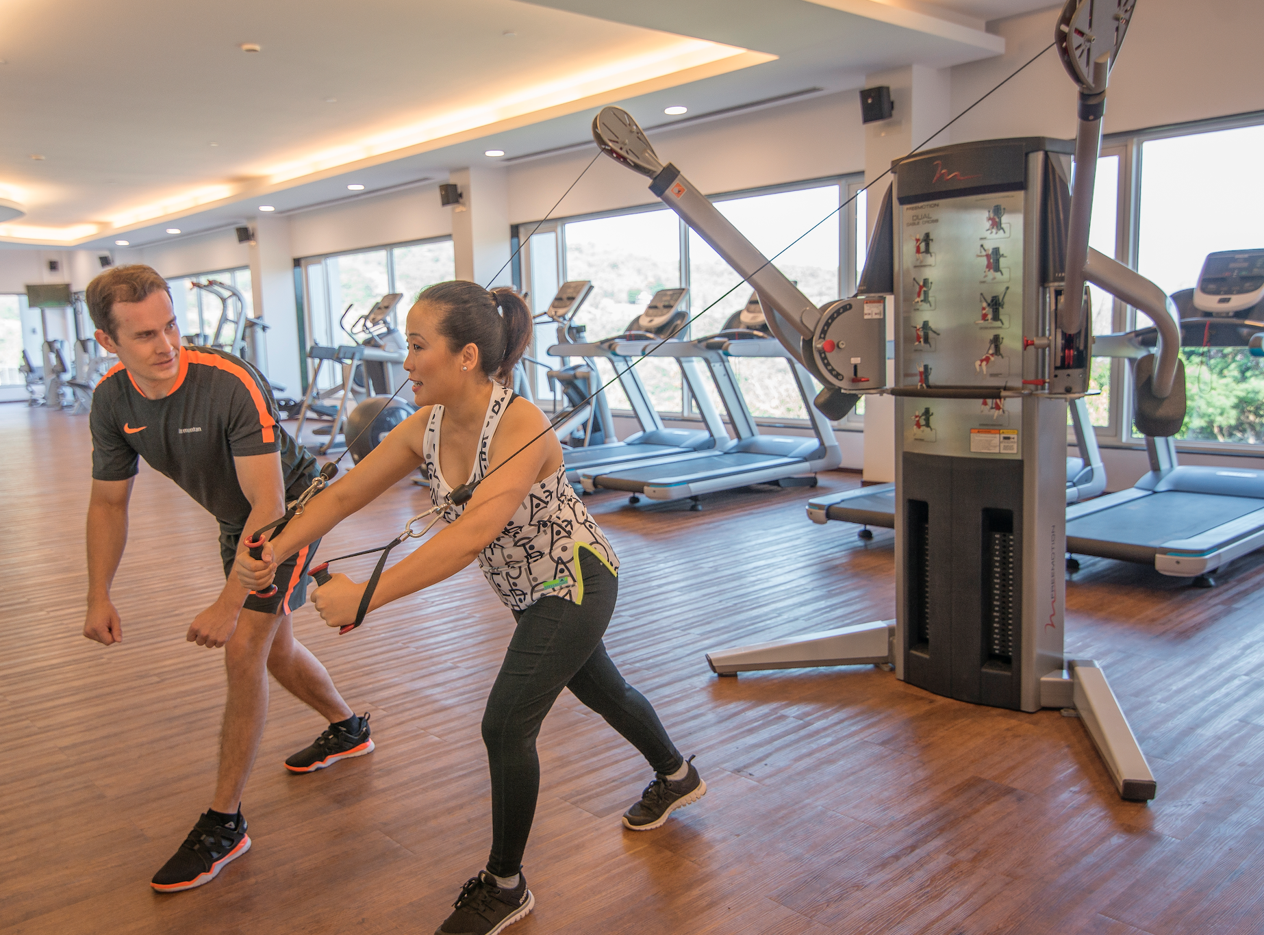 State of the art Gym at Atmantan