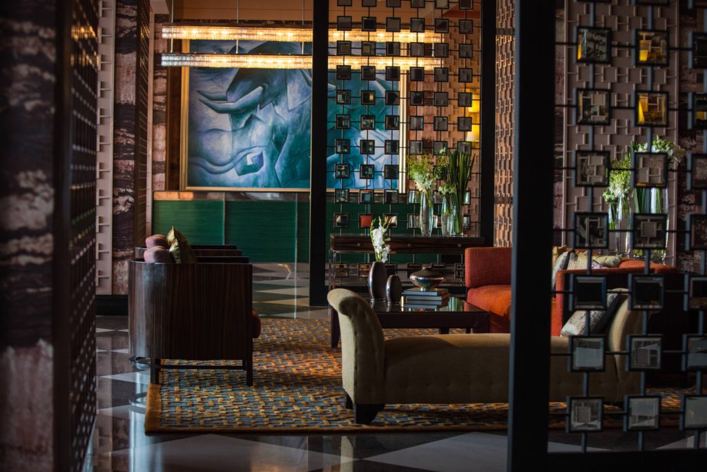 Lobby at Renaissance Hotel