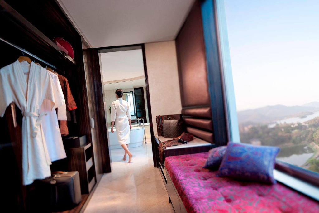 Presidential Suite Walk-in Wardrobe at Renaissance Hotel
