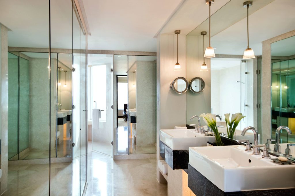 Presidential Suite Bathroom at Renaissance Hotel