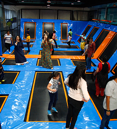 Trampoline Park at Fun O Factory
