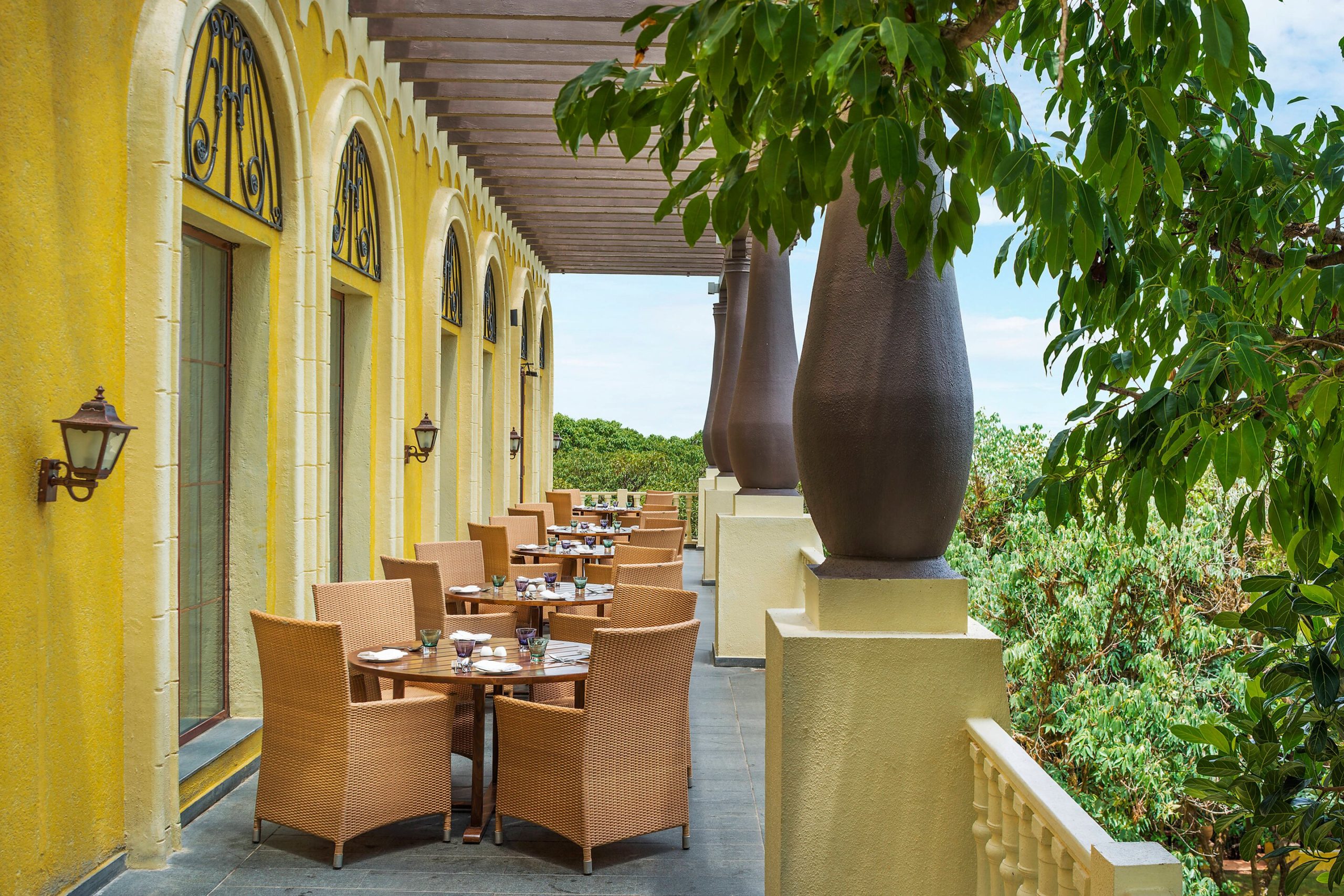 Dining with a view at Le Méridien Resort 