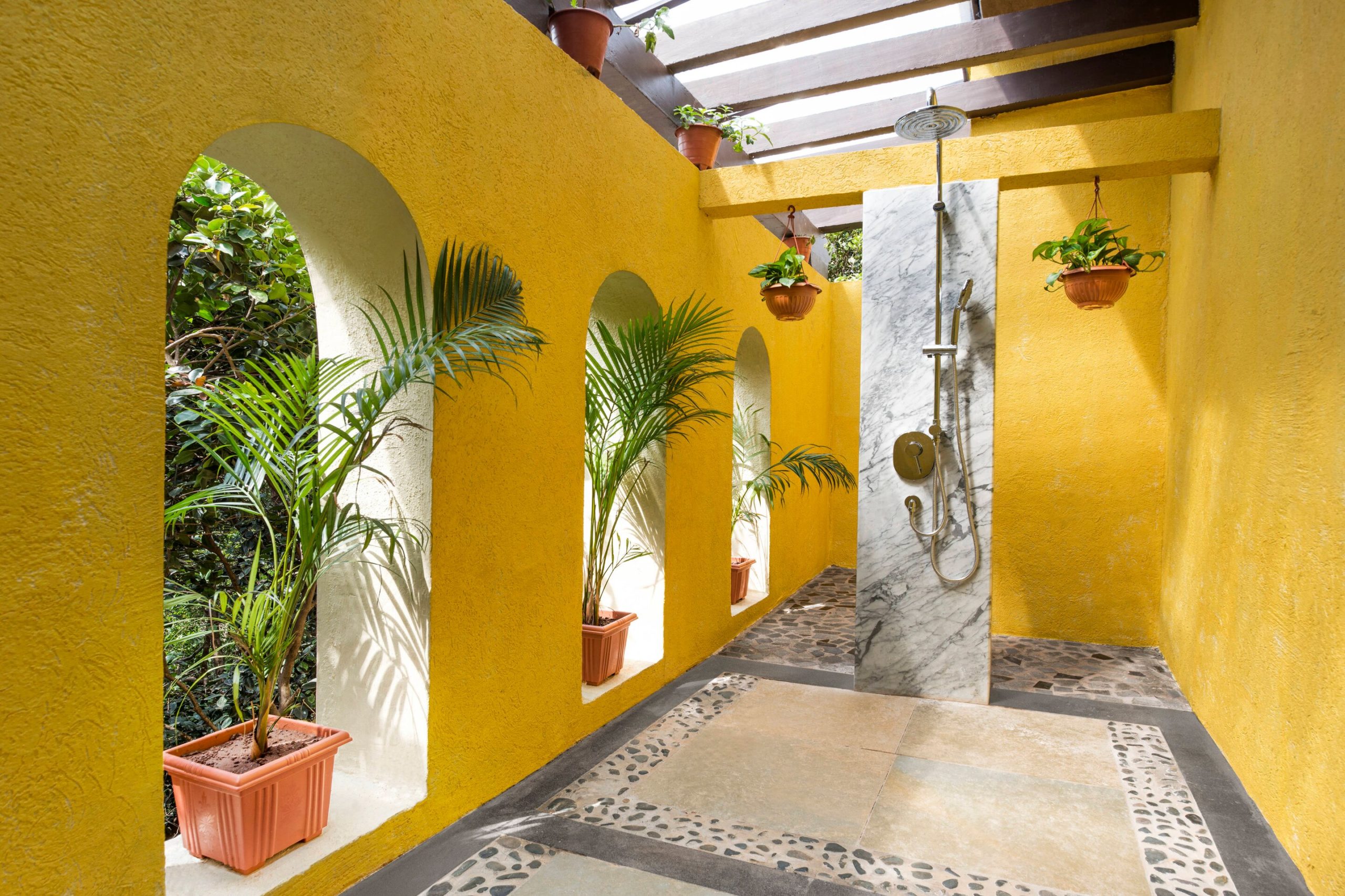 Outdoor Shower at Le Méridien Resort 