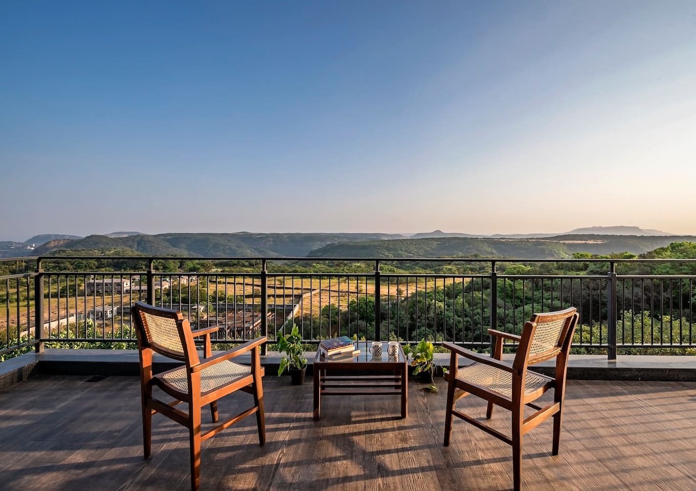 View from the deck at Falcon  Hill