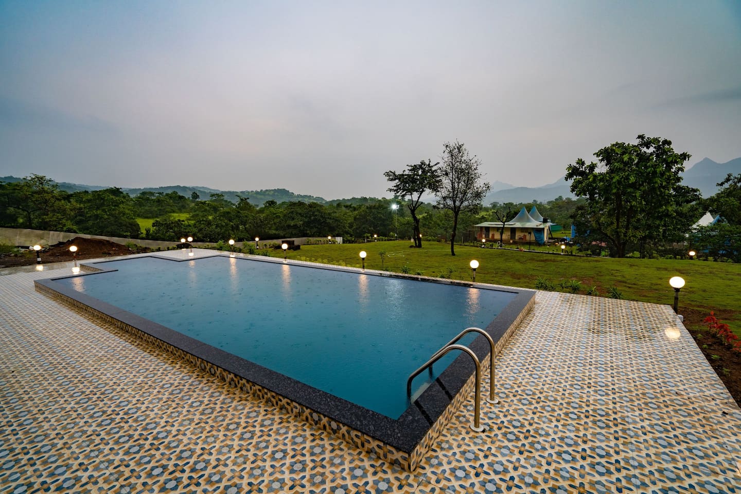 Outdoor Pool at Leisurely By The Foothills