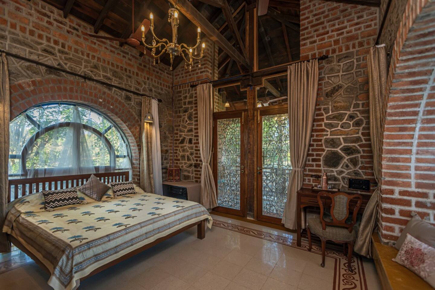Bedroom at the Villa 
