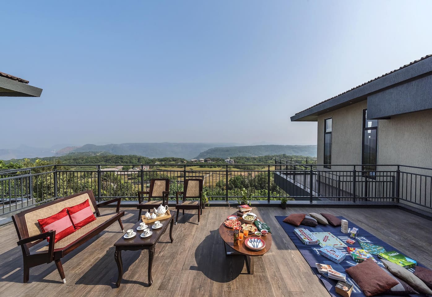 Have a picnic on the deck