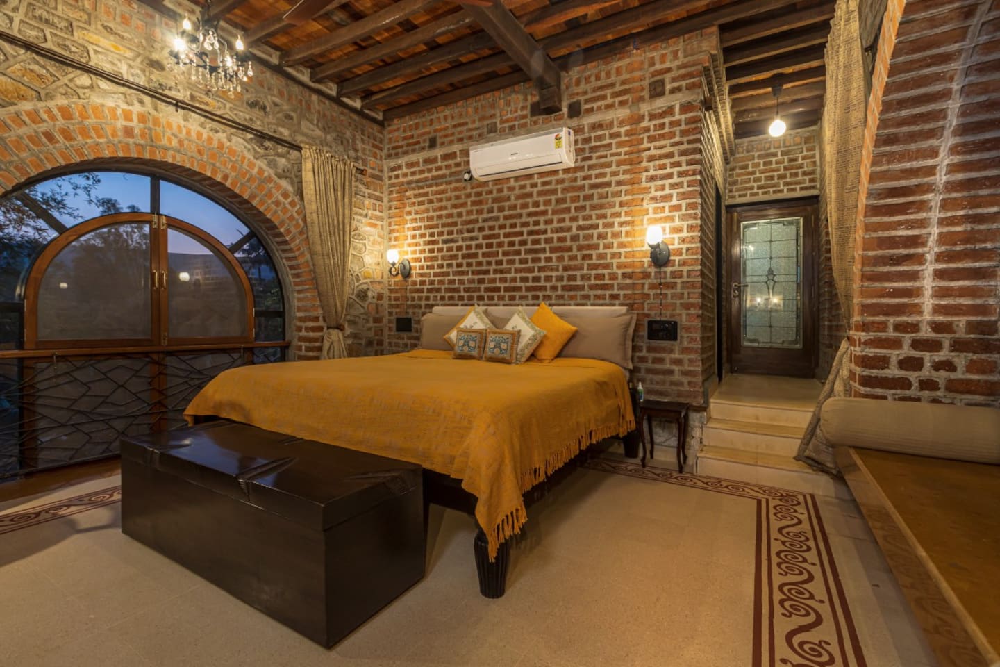 Bedroom at the Villa