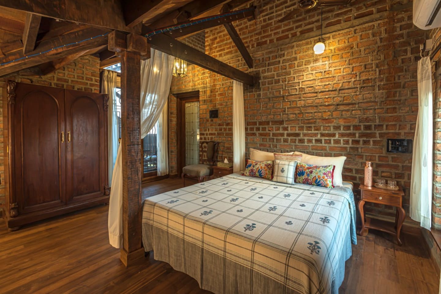 Bedroom at the Villa 