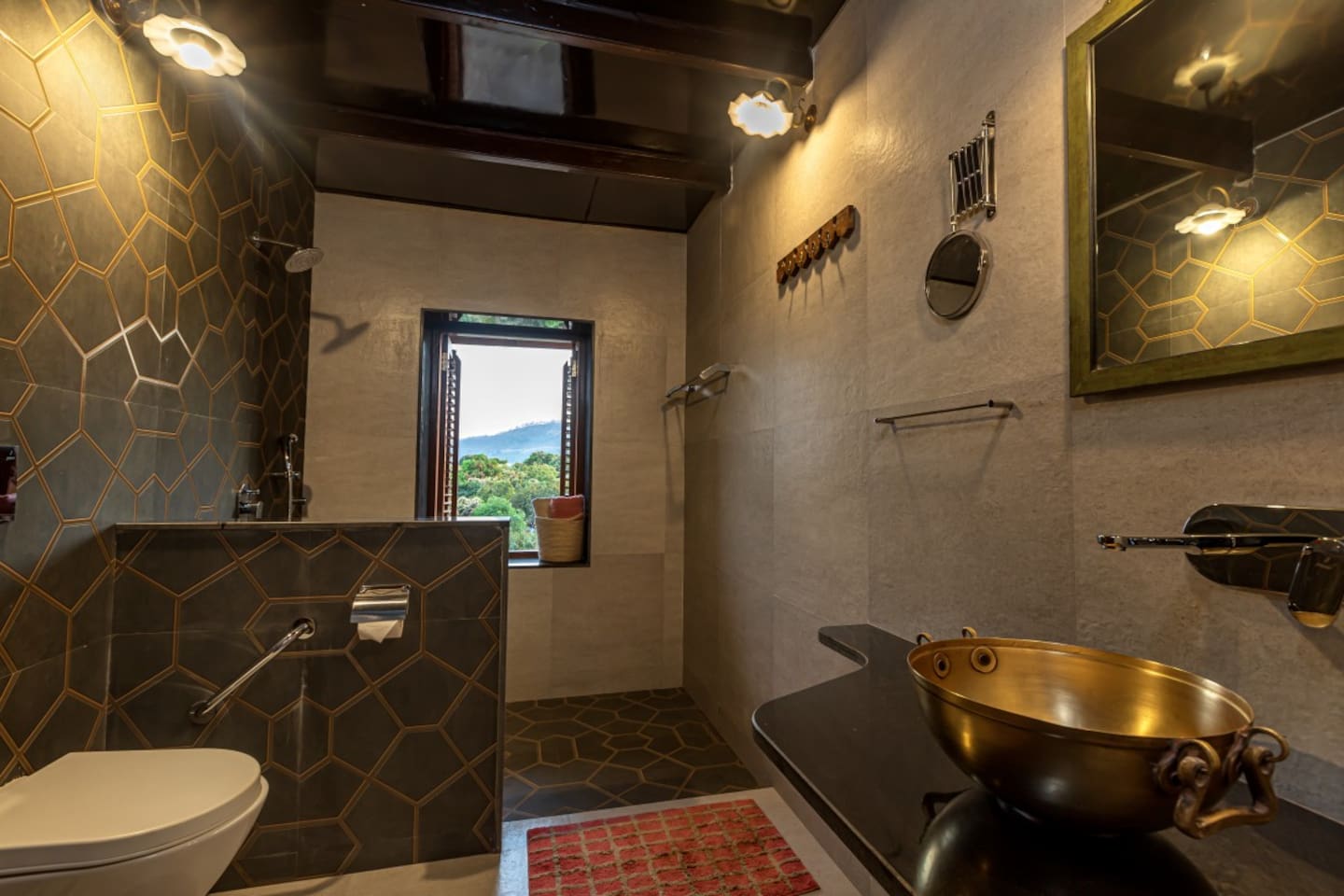 Bathroom at the Villa 