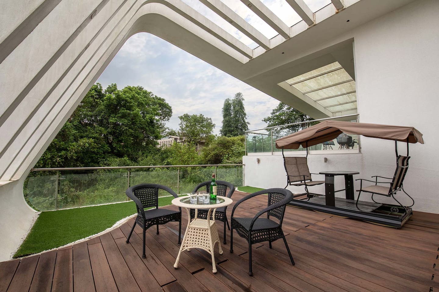 Balcony at Aurus Grande