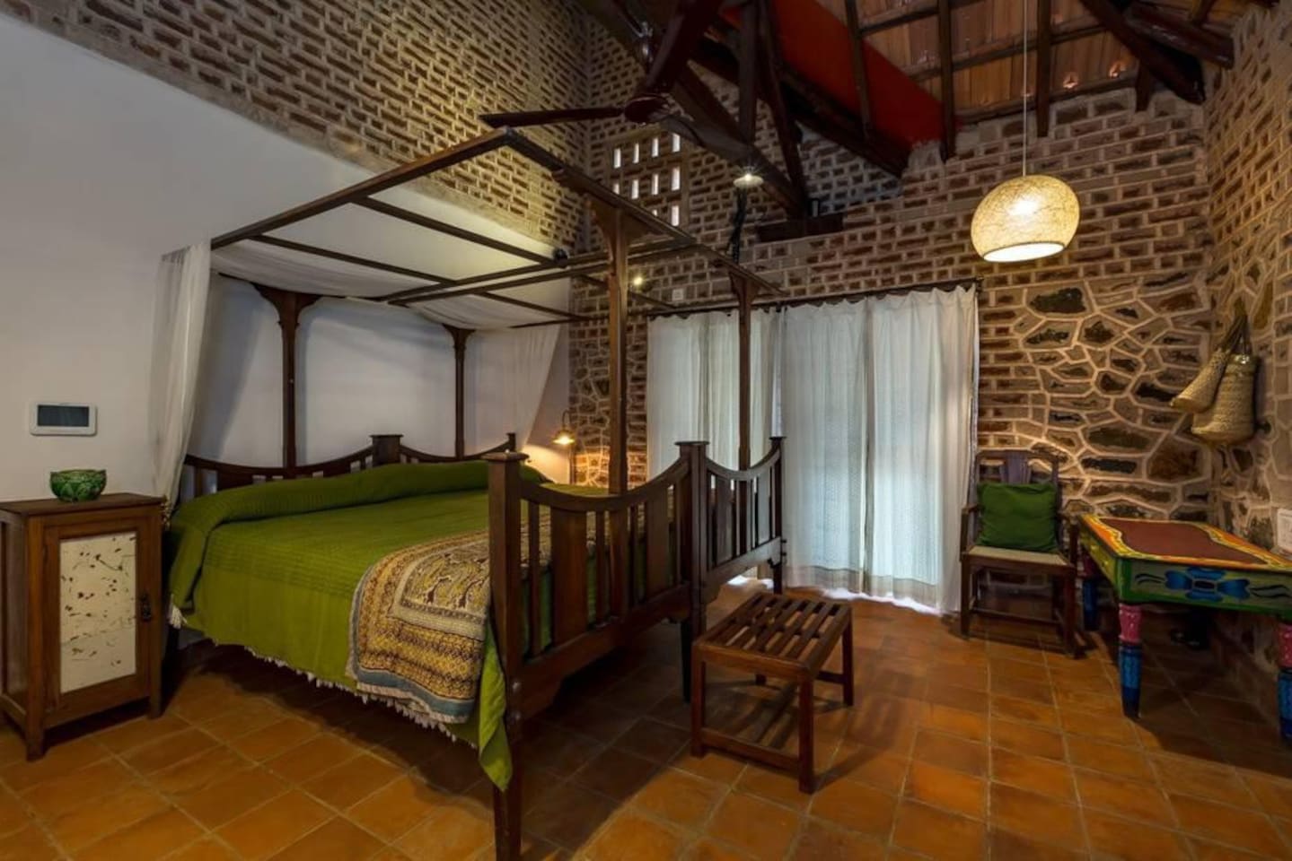 Bedroom at the Villa 