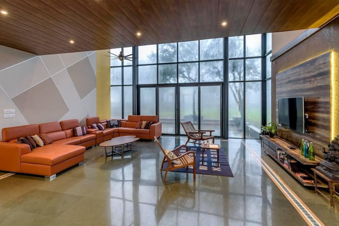 Living Room at Falcon Hills