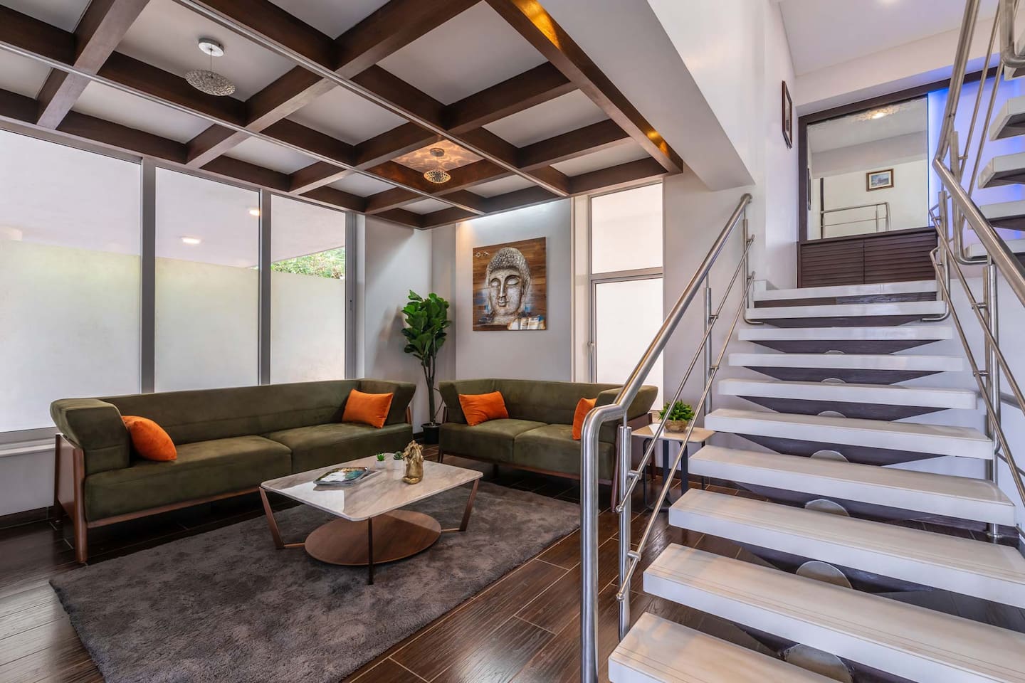 Living Room at Aurus Grande