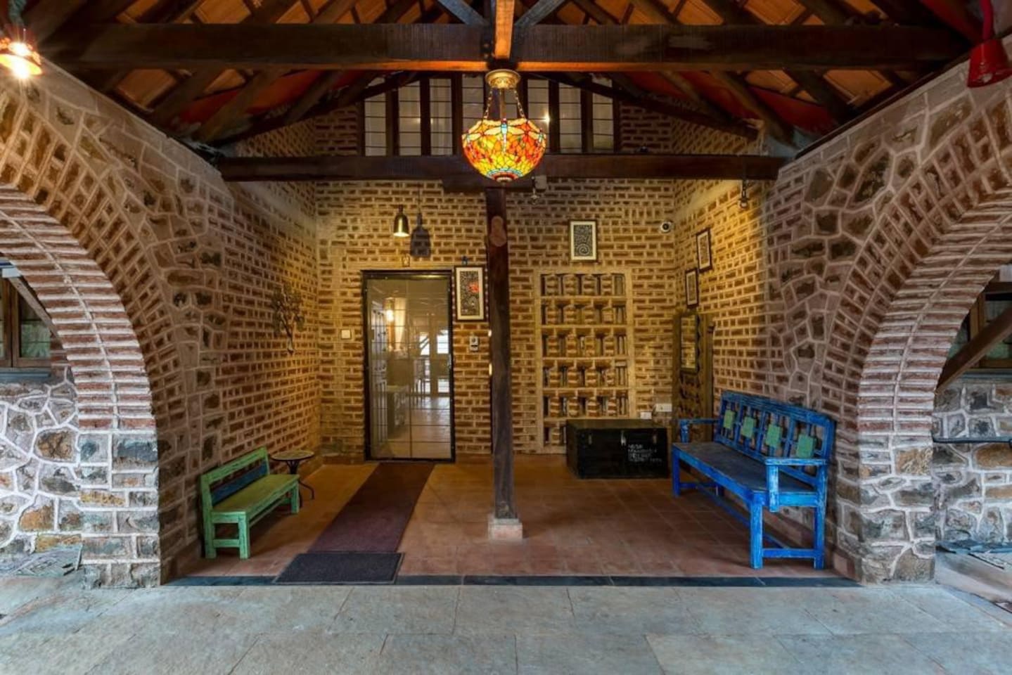 Entry to the Villa