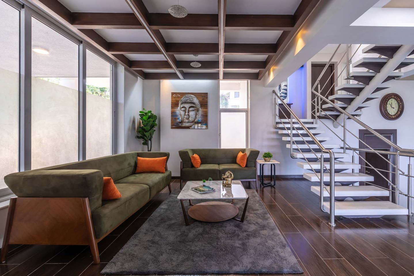 Living Room at Aurus Grande